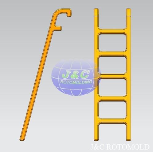 OEM Plastic Rotational Moulding Furniture Kids Bunk Beds By Aluminum Rotational Mold
