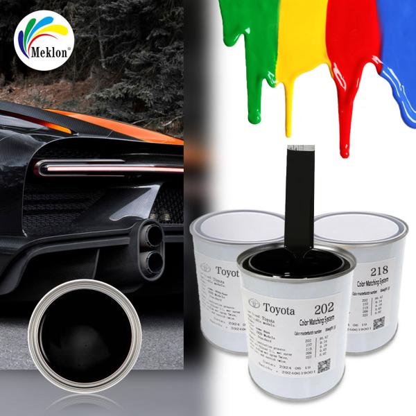 Meklon Black Pearl Car Paint - UV Resistant Gloss Finish