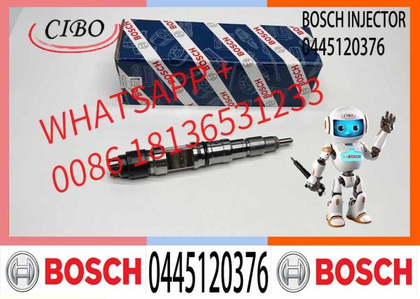 Novo injetor de combustível 0445120376 400903-00104 Compatível com motores Bosch e Doosan