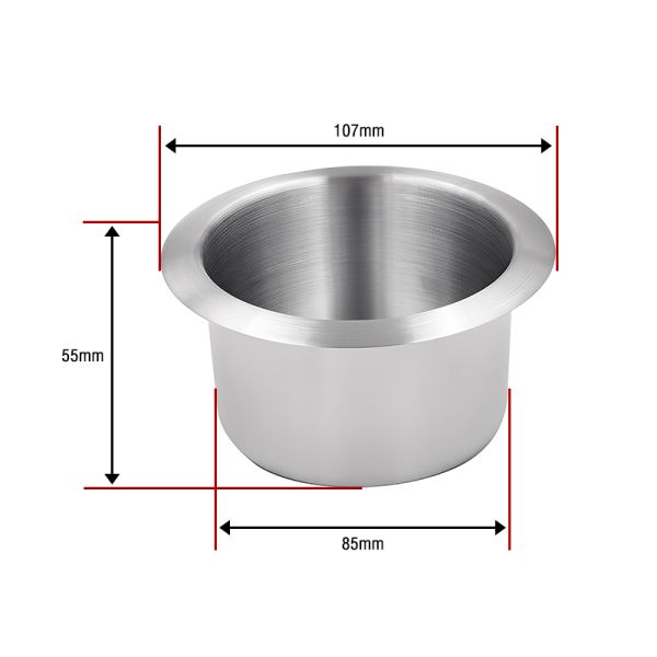 High-quality Stainless Steel Beverage Racks for Restaurants Cup Holders for Cinema Sofa Chairs and Car Beverage Cup Holders