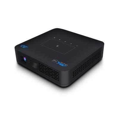 Flyin P15 1080P Full HD DLP Projector WIFI portátil Android 9 IOS Home Theater 4K Auto 3D Stereo Construído em bateria de 4 horas Foco manual
