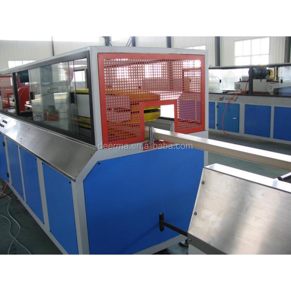 Door Panel Extrusion Line Suitable for 1220-2050mm Product Width and 380V Voltage