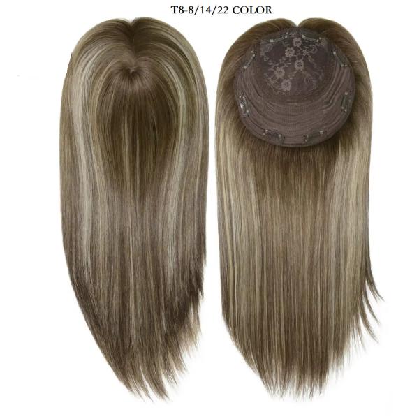Silk Top Luxury Jewish Hair Wig 100% Mogolian Cuticle Remy Hair Premium Virgin Raw Human Hair Topper for Women