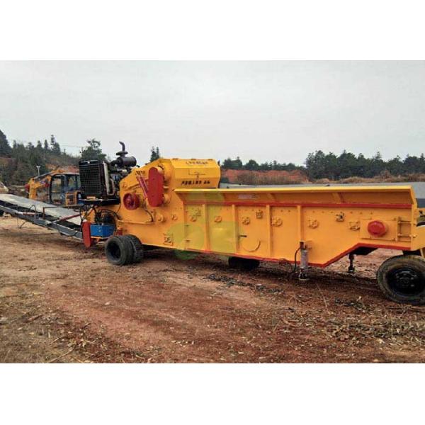 Fully Automatic Hard Wood Crusher Machine Excellent Wear Resistance Power Saving