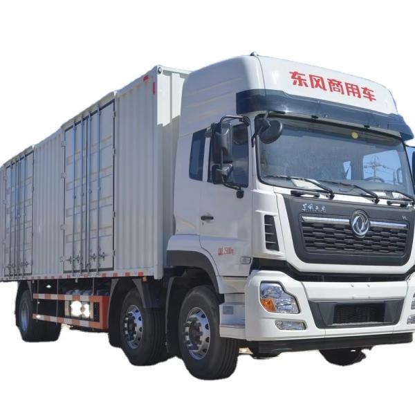 Camión comercial de la red de almacenes de Dongfeng Tianlong 8x4