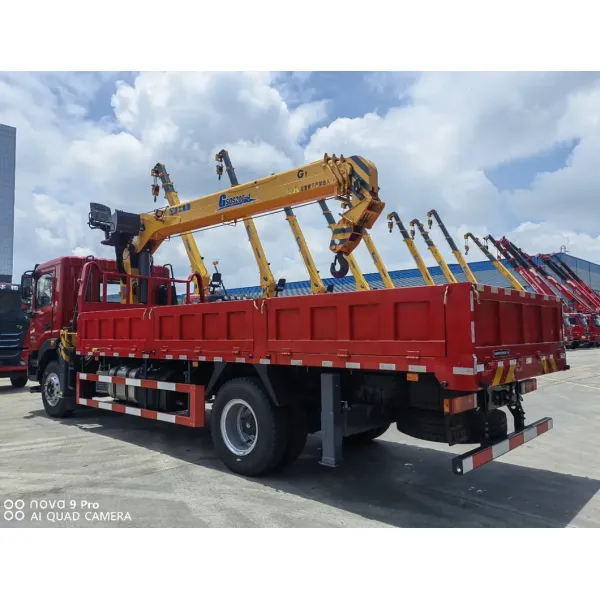 Premium Shacman 6-Wheel and 8-Wheel Trucks with Crane
