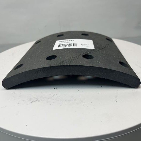 Передняя тормозная обувь, обшивка трения 20502261 для Китая Dongfeng