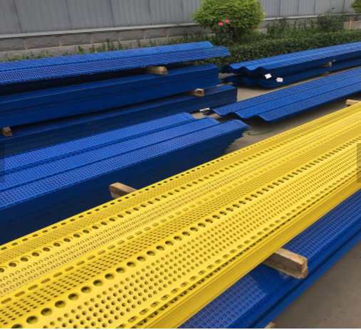 порошок длины 6m покрывая двойной пиковый экран доказательства пыли ветра для промышленного