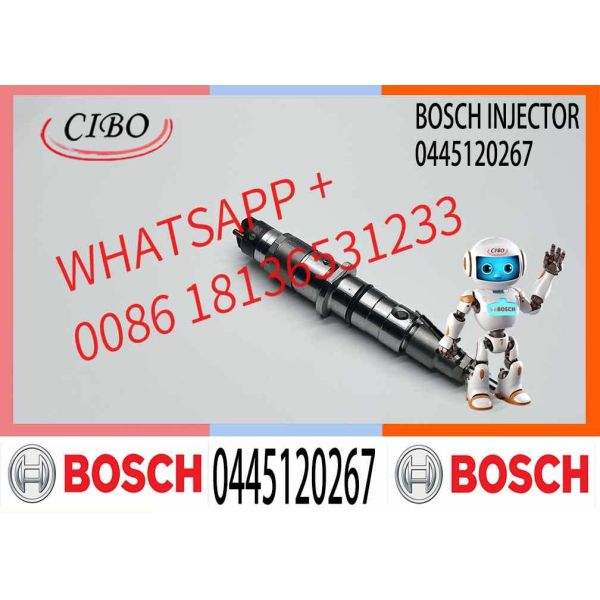 0445120384 High Pressure Common Rail Fuel Injector Compatible with C-ummins ISB 6.7 Engine Ford Truck OE 5310954 044512026745120267