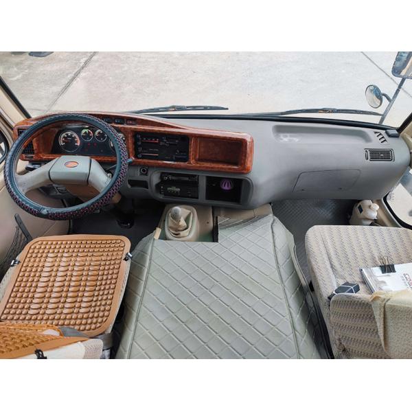 Гуанчжи Дизельное топливо Использованный 23-местный автобус Евро 4 LHD Использованный легкий автобус