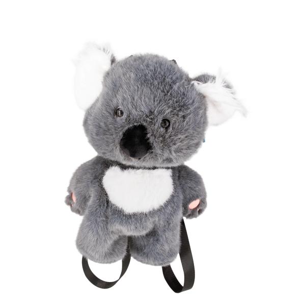 Soft Koala Plush Backpack Cartoon Stuffed Animal Shoulder Bag Non Slip Design