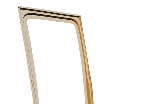 DC06 Steel Bus Body Parts 8KG Bus Rear Passenger Door Frame