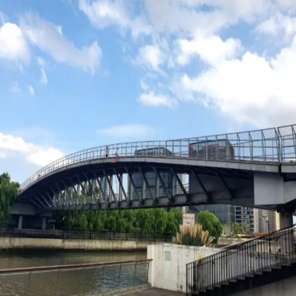 Modern Steel Truss Bridge Construction Prefabricated Steel Pedestrian Bridges