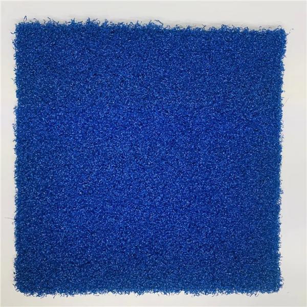 Покрашенная трава голубого теннисного корта Padel пряжи искусственная 15mm