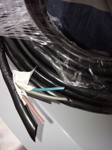 450 / 750V 6x2.5mm2 Multicore Control Cable Copper Conductor IEC 60502-1 Standard