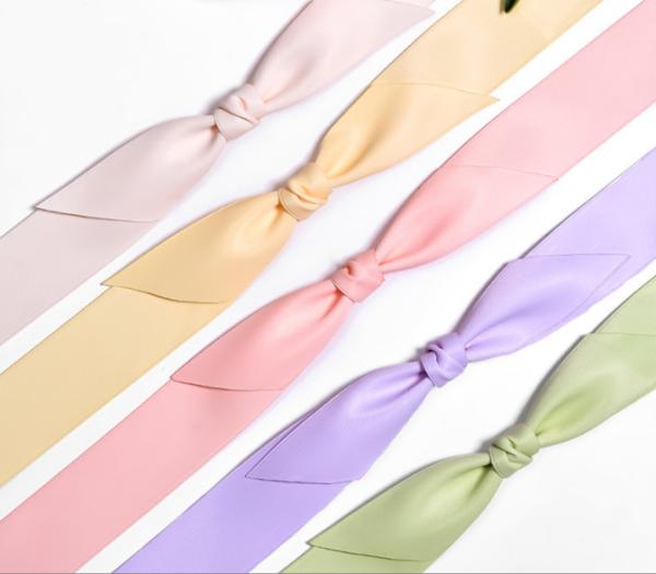 Korean style milk silk, fully matte ribbon, satin ribbon, bow ribbon, Korean style hair accessories, packaging, floral ribbon