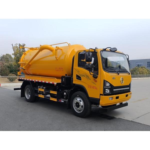 8.1m3 8100L 14tons Sewage Suction Truck Diesel Operated ZBJ5140GXW6BHQ