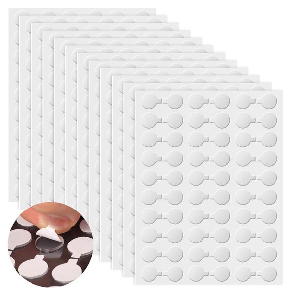 Strong Adhesive Transparent Acrylic Double-Sided Tape Leave No Trace Nano Dot Glue for Spring Festival Couplets Wedding