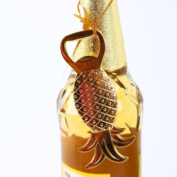 Wedding Favor Gold Pineapple Bottle Opener Favors