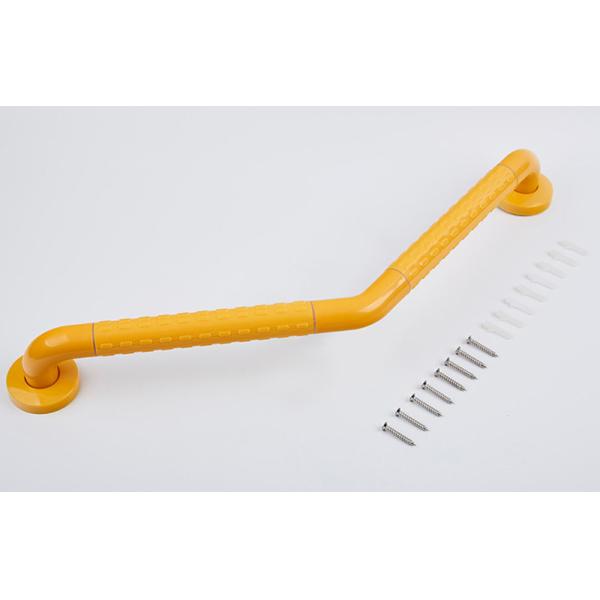 135 Degree Curved Stainless Steel Grab Bar Multipurpose For Shower Bathroom