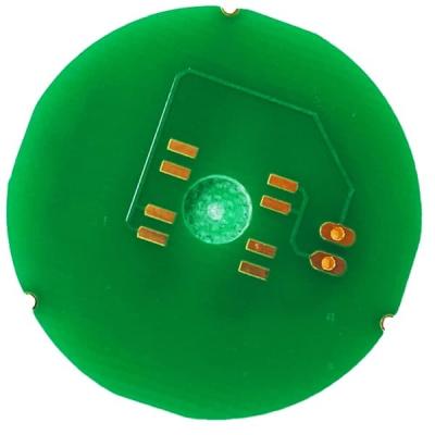 2 Layer PCB Quick Turn Printed Circuit Board Rigid 2oz Green