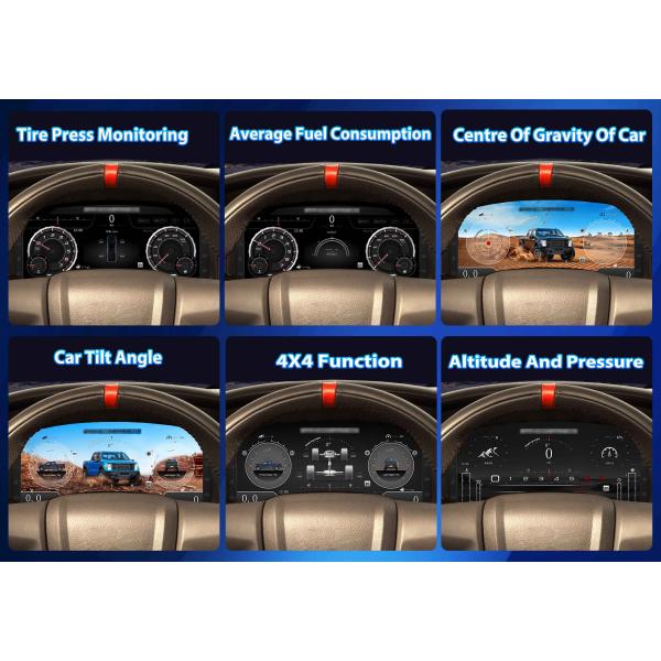 Цифровой кластерный автомобиль VIKNAV для Ford F150 Raptor 2009-2012