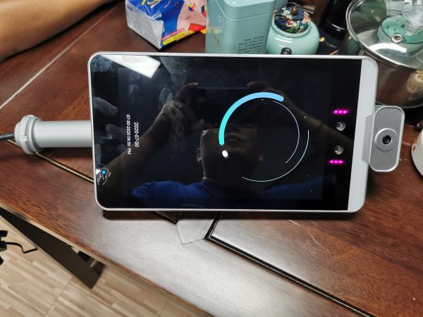 8 Inch Android 5.1 Face Recognition Time Attendance System With RFID Card Reader