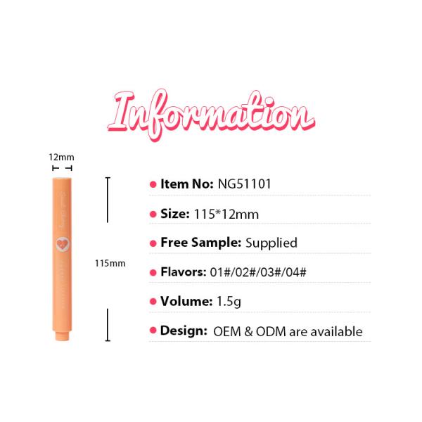 Heart Shaped Long Lasting Waterproof Lipstick Sexy Red Matte Creamy Lipstick 1.5g