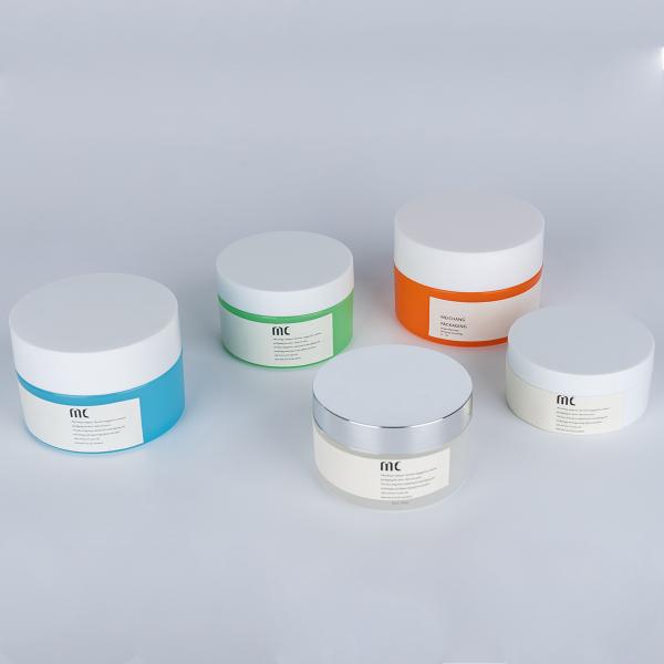 75g 100g 150g Round Shape MEI CHANG PP Cosmetic Jars with Customizable Color