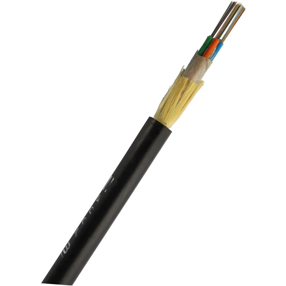 Outdoor Optical Fiber Cable Adss All Dielectric Self Supporting External Fibre Cable