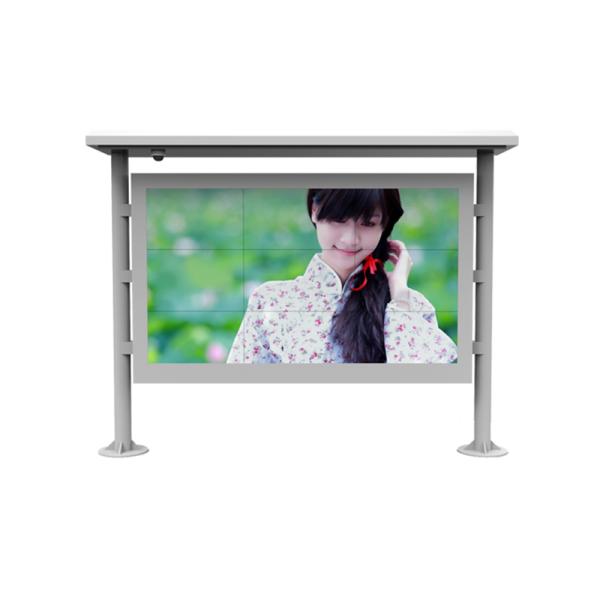 Custom Transparent Outdoor Touch Kiosk 60 000 Hours Long Life Span