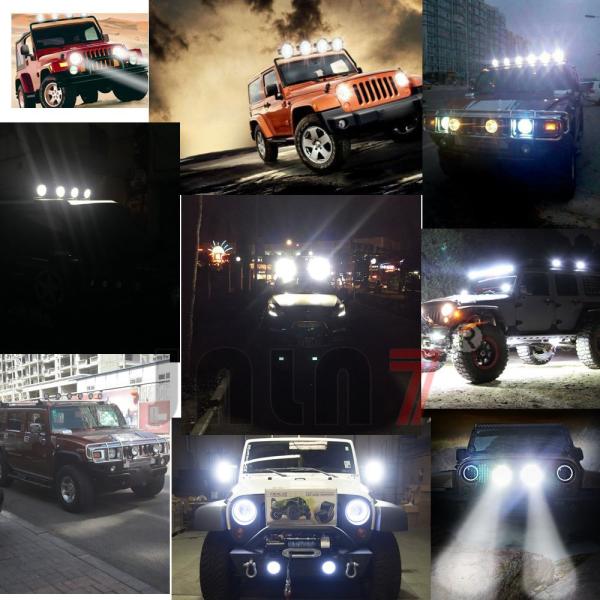 Led Work Light JALN7 96W 9Inchs Car Driving Lights Fog Light Off Road Lamp Car Boat Truck SUV JEEP ATV Led Light