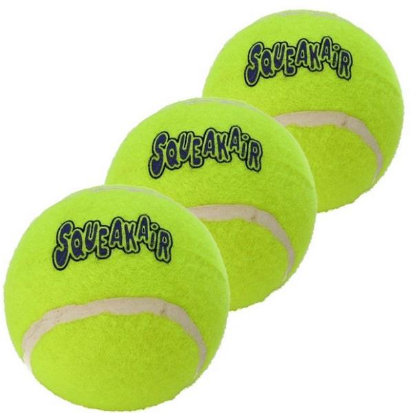 Squeaker Balls Dog Fetch Pet Toy tennis Ball