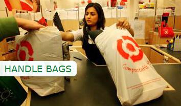 Compostable disposable biodegradable plastic garbage bag, Eco compostible bio degradable bags, biodegradable disposable