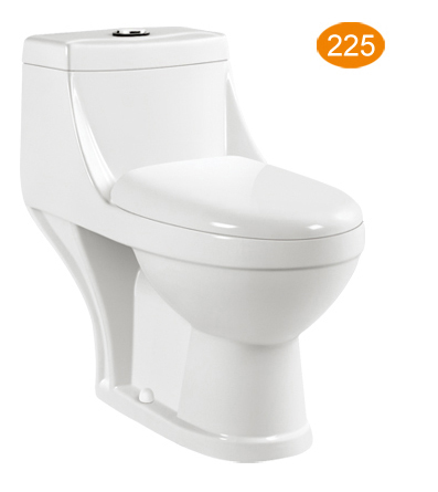 Цельная соединиенная ловушка s p туалета поглощает Bathroom Wc верхний полный