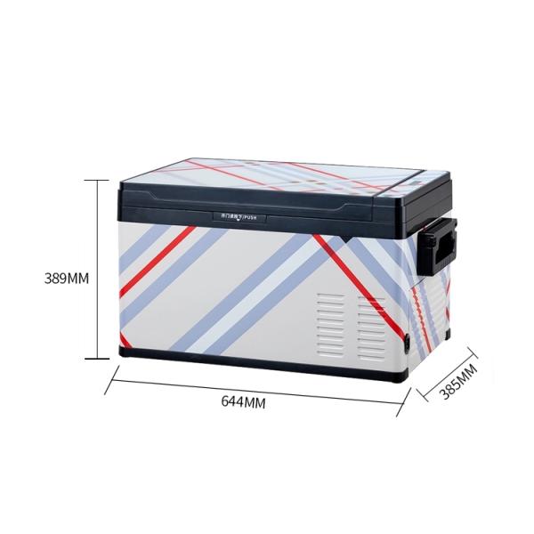охладитель тележки высоты 389mm портативный, одиночный замораживатель холодильника зоны R134a 30l