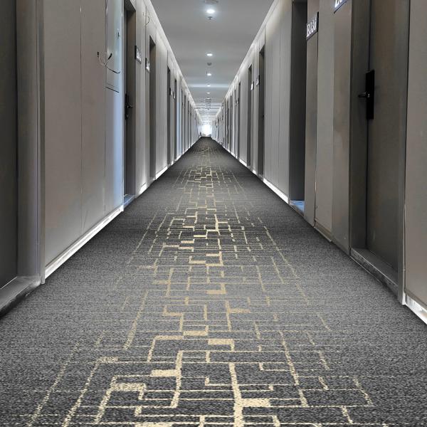 Bfl-S1 80% Wool 20% Nylon Woven Axminster Carpet For Hall Decorative