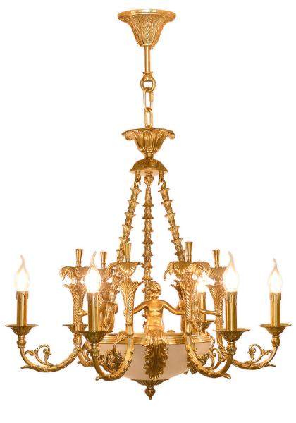Kichler brass chandelier Pendant Lamp For Hotel Project Lighting (WH-PC-28)