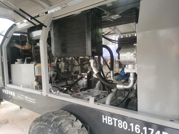2nd Hand Trailer Line Pump 174KW Power S Valve Type HBT80.16.174RSU