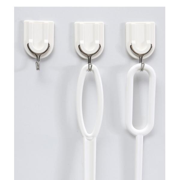 Sticker Bathroom Towel Removable Plastic Wall Hooks Adhesive