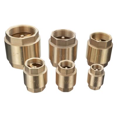 DN15 20MM Brass One Way  Female Non- Return Valve Forged Brass Spring Check Valve