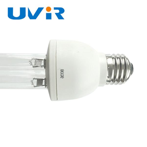 E27 UV Germicidal Lamp 15W 25W Quartz Glass UVC Disinfection