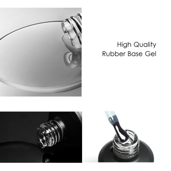 Gel Polish Base Coat 1kg Big Capacity Rubber Base Gel Use for Product Nail Surface