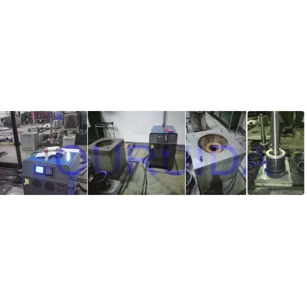 DSP-80kw Air Cooling Digital Induction Heating Machine/ Equipment for Preheating with Offshore Platform Welding