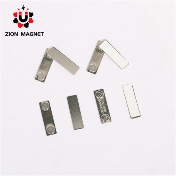 Industrial Magnet Round Metal Magnet Badge Holder for Nameplate Attachment