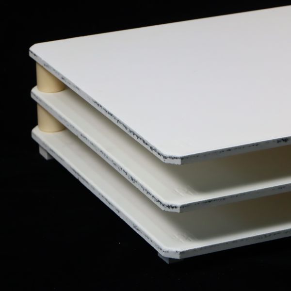 High temperature resistance mullite sandwich sintering plate for Mn-Zn ferrite cores firing