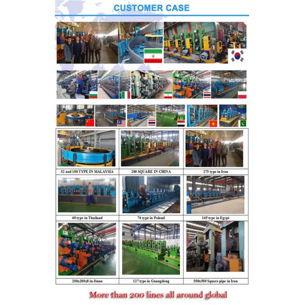 HF Automatic Tube Mill for 114.3mm Round Pipe