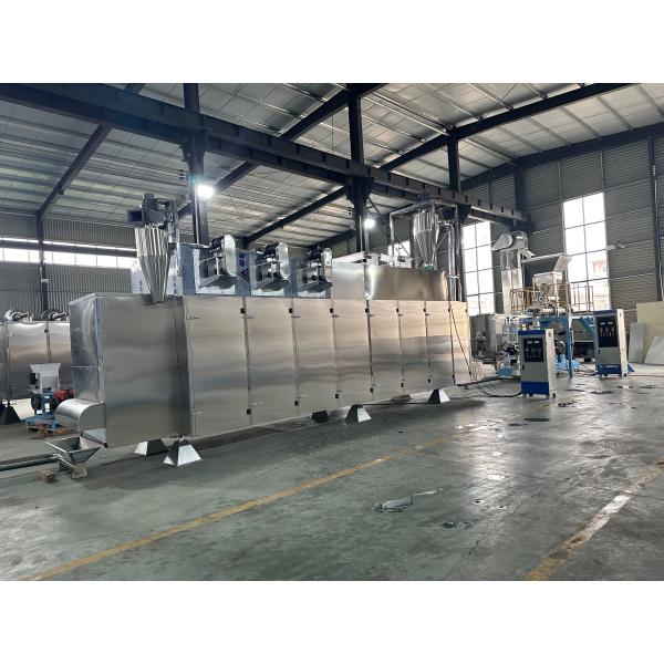 Single Double Screw Tilapia Feed Extruder Machine Floating Fish Feed Production Line CE Certified
