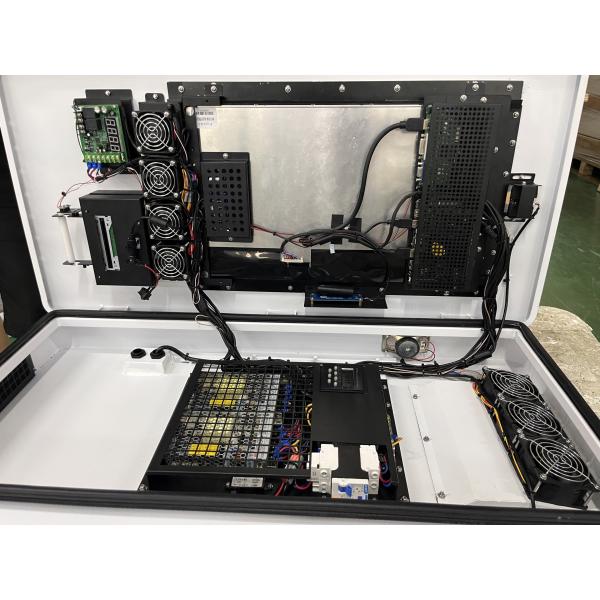 Рестораны на открытом воздухе Заказать Киоск оплаты с Ip65 1500nits На открытом воздухе Киоск самообслуживания