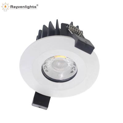 Diodo emissor de luz padrão BRITÂNICO Downlight avaliado fogo 3CCT de 8W IP65 Dimmable extensamente para usar-se